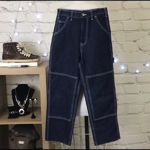 John Galt Cut off Ariana Printer Jeans Size S